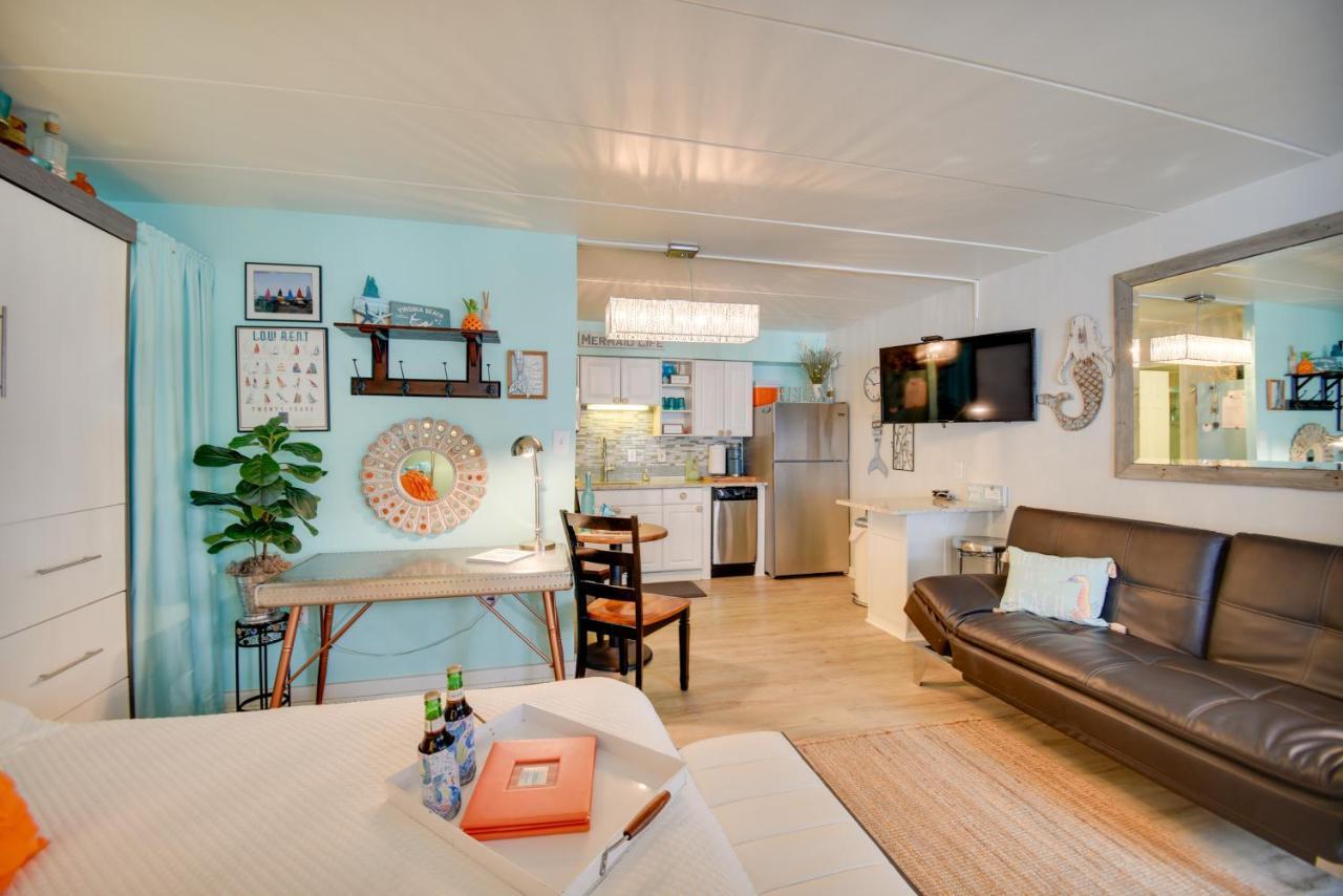 Chic Virginia Beach Retreat - Pool, Steps To Beach 외부 사진