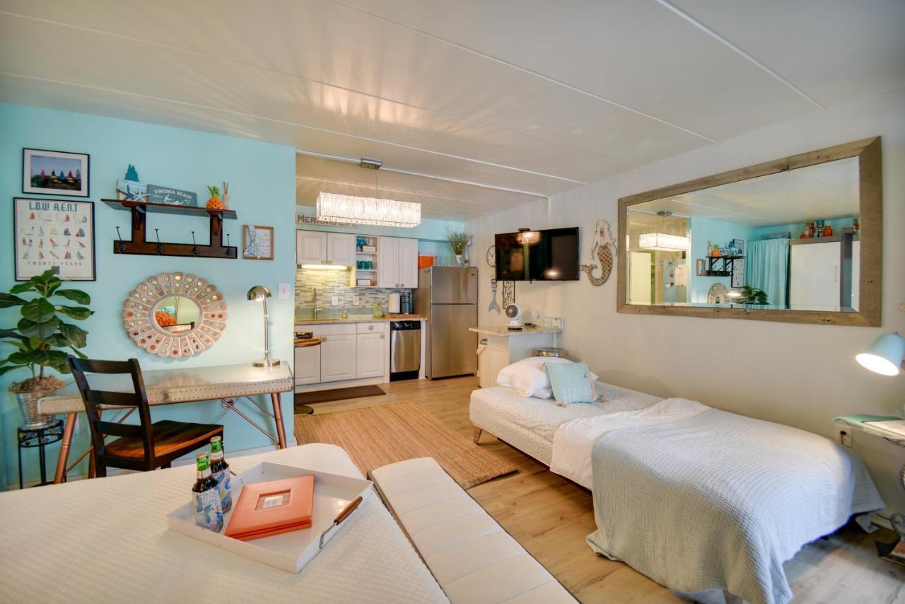 Chic Virginia Beach Retreat - Pool, Steps To Beach 외부 사진